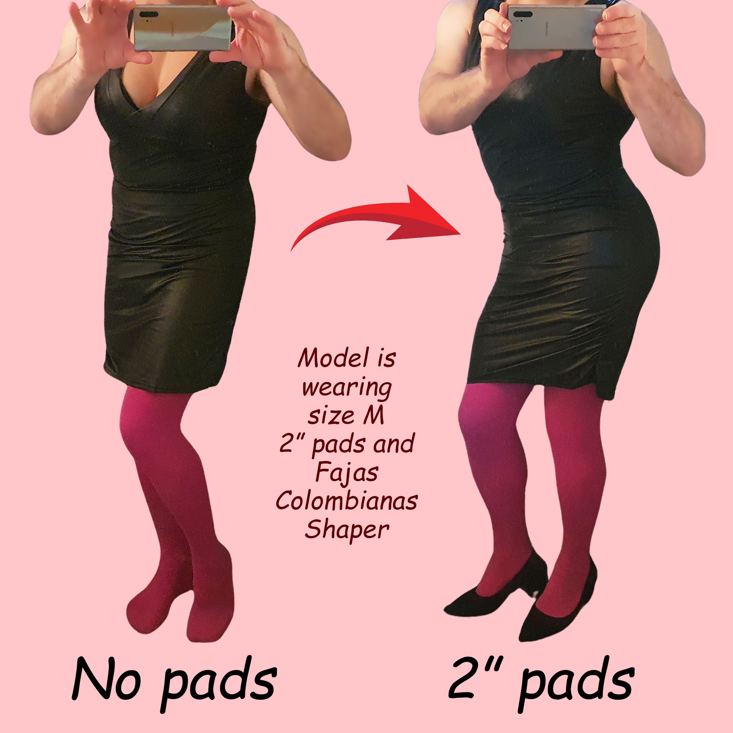 2 Inch Foam Hip & Butt Pads - Image 3