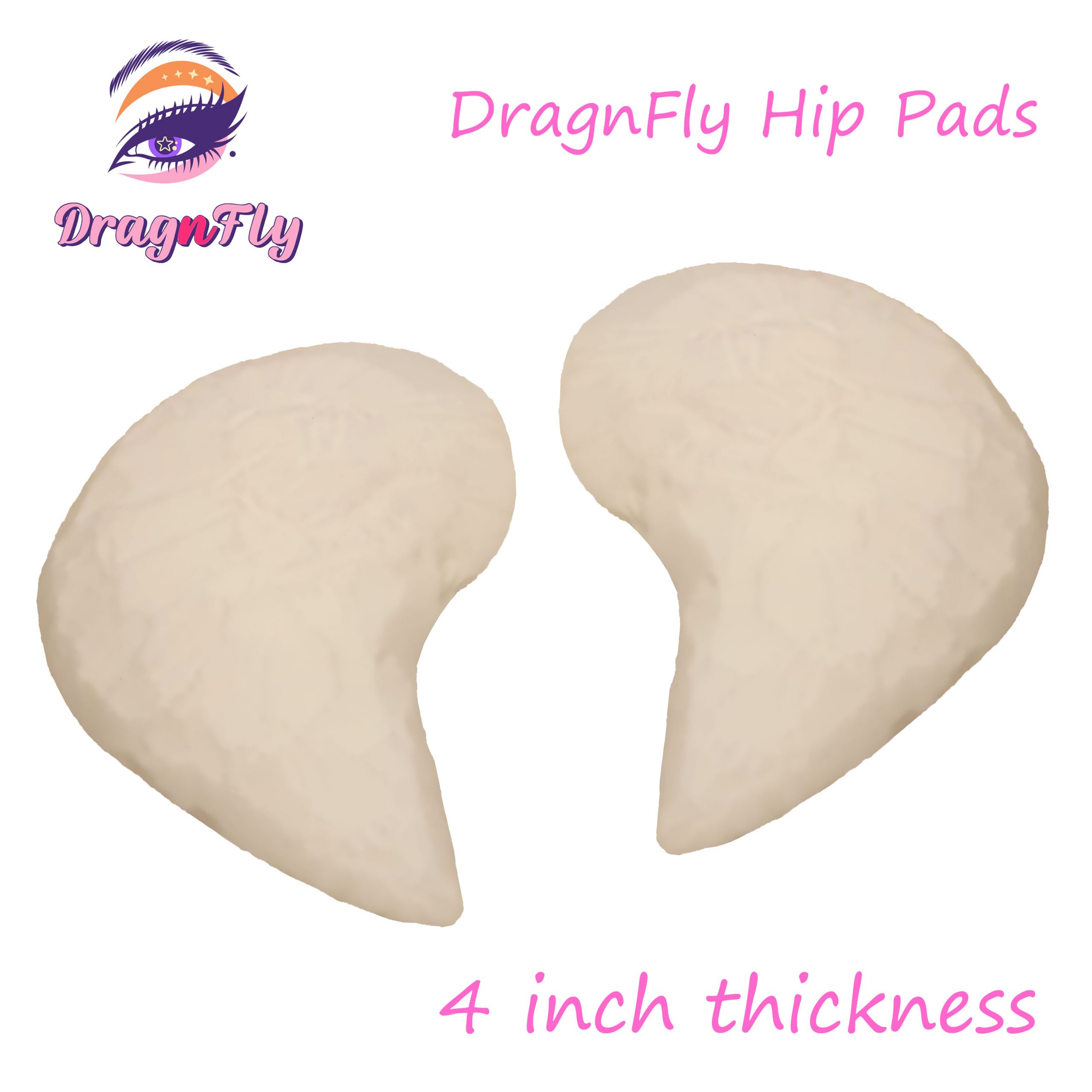 4 Inch Foam Hip & Butt Pads